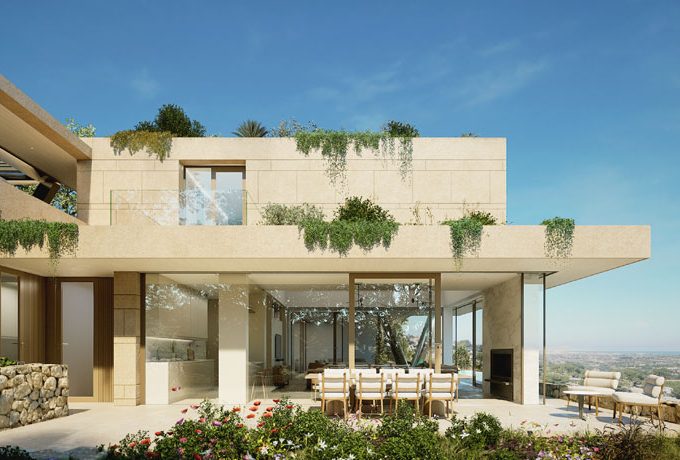 Villa contemporánea, nueva construcción, Residencial La Sella Golf