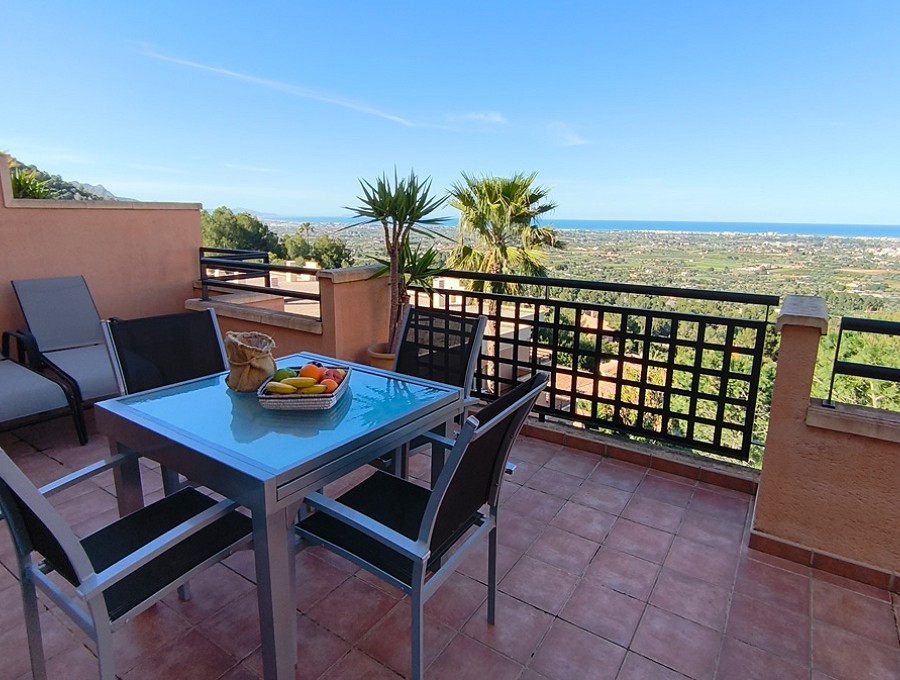 Foto principal Encantador apartamento con amplia terraza y vistas al mar en el Residencial Aparthotel Las Jacarandas, La Sella.